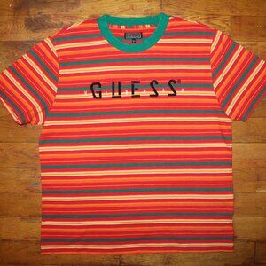 2019 Guess x J Balvin Stripe Shirt